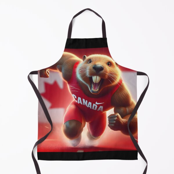 Item preview, Olympic Athlete Beaver Canada designed and sold by GalleryBrisArt.