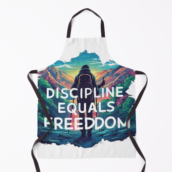 Item preview, Discipline Equals Freedom Hiking Adventure Design designed and sold by Bmd4Fitness.