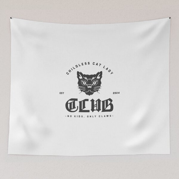 Item preview, Childless Cat Lady Club designed and sold by LunabelleTees.