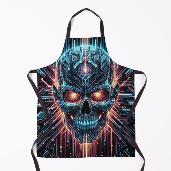 Item preview, Cyber Skull Cool Art designed and sold by Simplybe1.