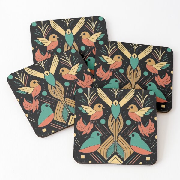 Item preview, Art Deco Bird designed and sold by likbatonboot.