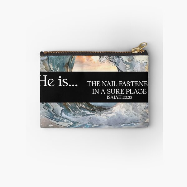 Item preview, He is... The nail fastened in a sure place Isaiah 22:23 designed and sold by WideIsTheGate.