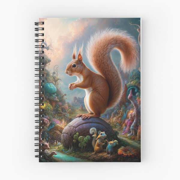 Item preview, Safari surrealista de ardillas designed and sold by MudgeStudios.