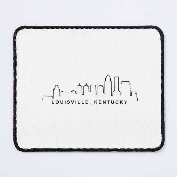 Item preview, Louisville Kentucky Skyline designed and sold by delmarvastickers.