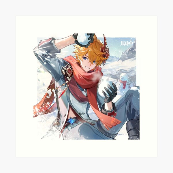 Item preview, Genshin Impact - Tartaglia Official Birthday Artwork 2024 designed and sold by Krimsy.