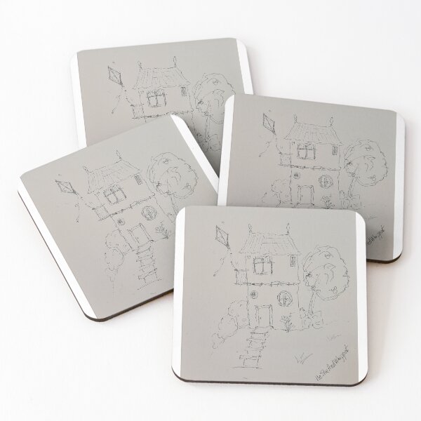 Item preview, Dream house with a kite designed and sold by FoxiMoksi.