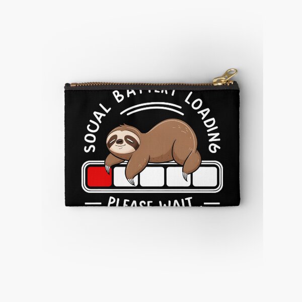 Item preview, social battery loading designed and sold by Adrian-merch.