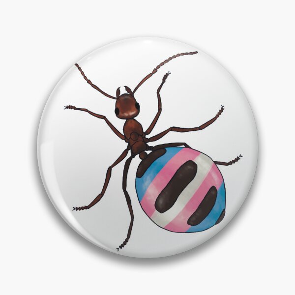 Item preview, Trans Pride Honeypot Ant designed and sold by DannyFly.