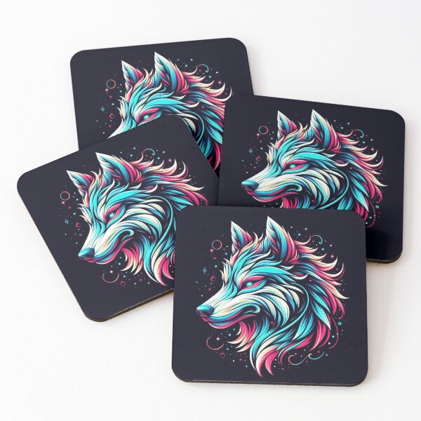 Item preview, Wolf Portrait Cool Art designed and sold by Simplybe1.