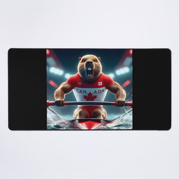 Item preview, Olympic Athlete Beaver Canada designed and sold by GalleryBrisArt.