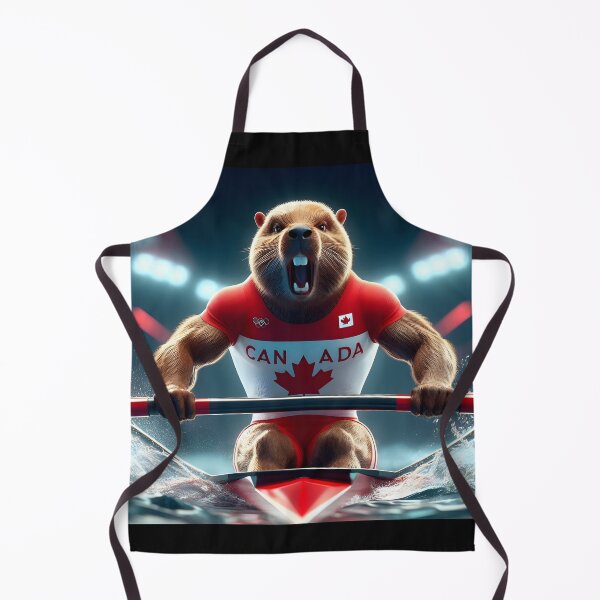 Item preview, Olympic Athlete Beaver Canada designed and sold by GalleryBrisArt.