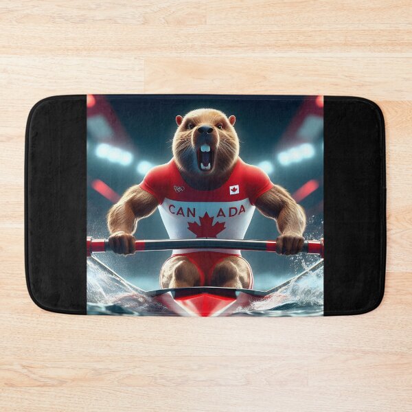 Item preview, Olympic Athlete Beaver Canada designed and sold by GalleryBrisArt.