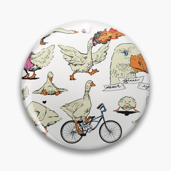 Item preview, goose geese funny sticker sheet designed and sold by xlallistar.