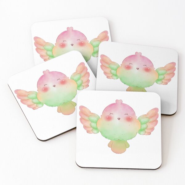 Item preview, Bird Rainbow sticker designed and sold by Kty Jannie.