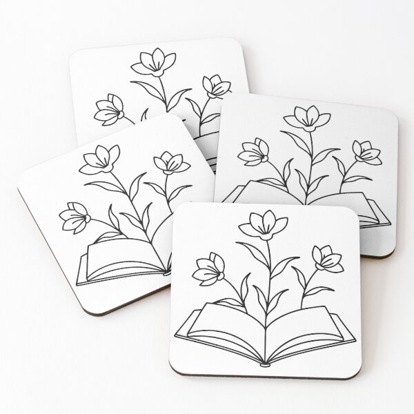 Item preview, Flowers Growing from Book  designed and sold by GraphicsClub.