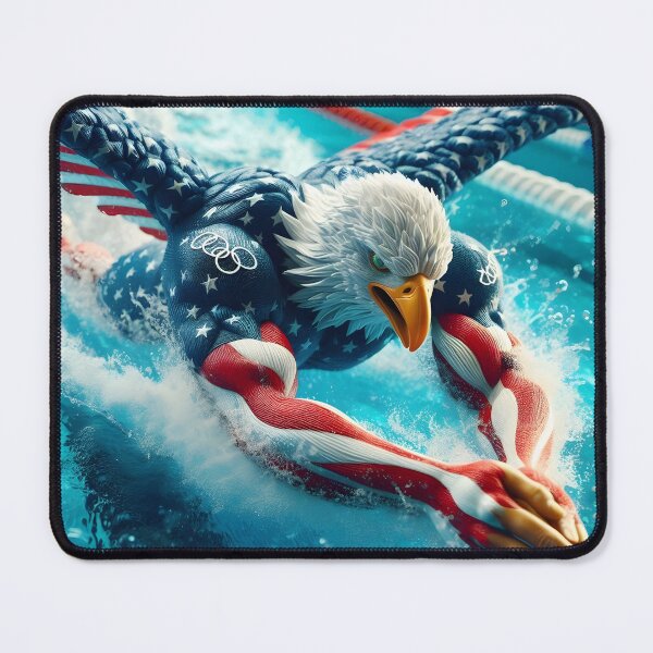 Item preview, Olympic Athlete Eagle United States designed and sold by GalleryBrisArt.