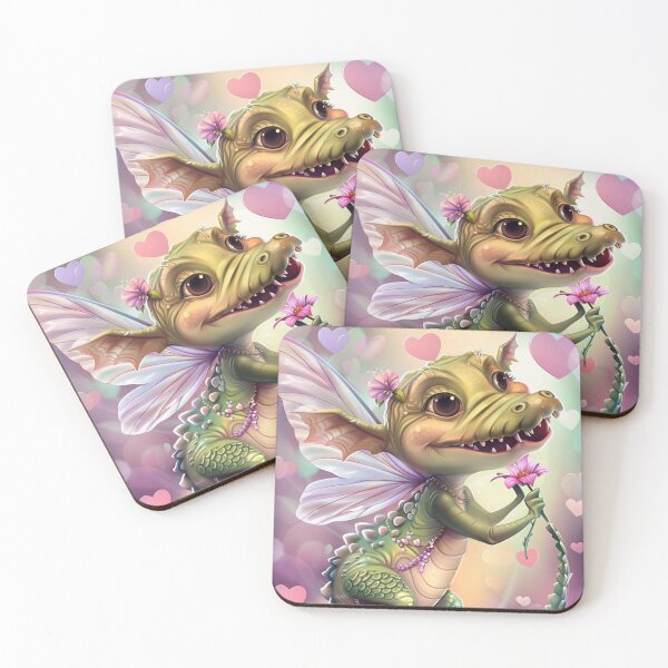Item preview, Romantic crocodile  designed and sold by MyMagicPixel.