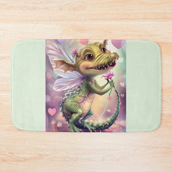 Item preview, Romantic crocodile  designed and sold by MyMagicPixel.