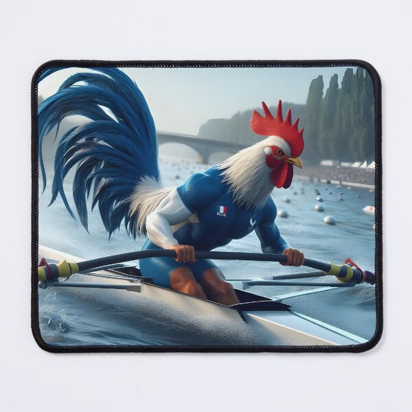 Item preview, Olympic Athlete Rooster France designed and sold by GalleryBrisArt.
