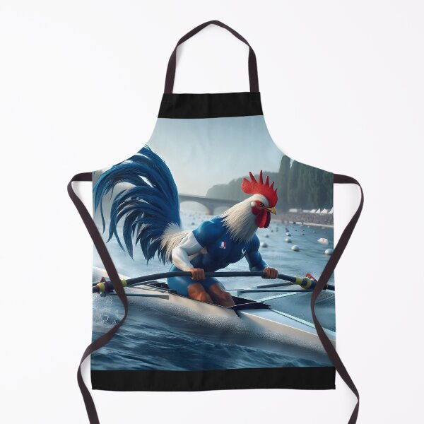 Item preview, Olympic Athlete Rooster France designed and sold by GalleryBrisArt.