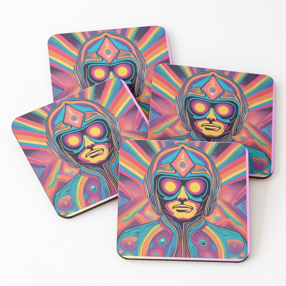 Item preview, Coasters (Set of 4) designed and sold by Pterodak.