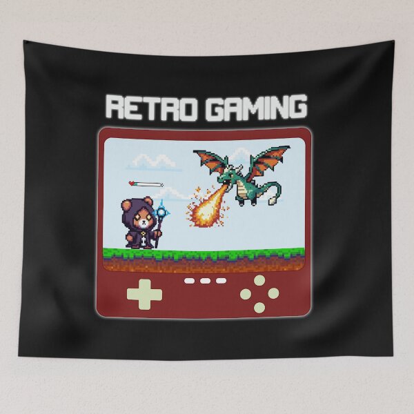 Item preview, Retro Gaming designed and sold by TeddybearClub.