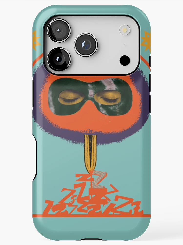 Thumbnail 1 of 4, iPhone Case, SLEEPING ROBBER designed and sold by HumanHandArts.