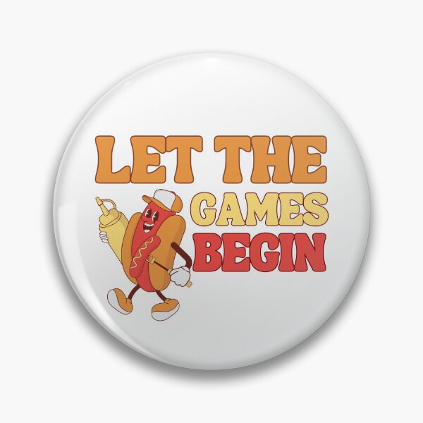Item preview, Let the games begin designed and sold by BritishDelights.
