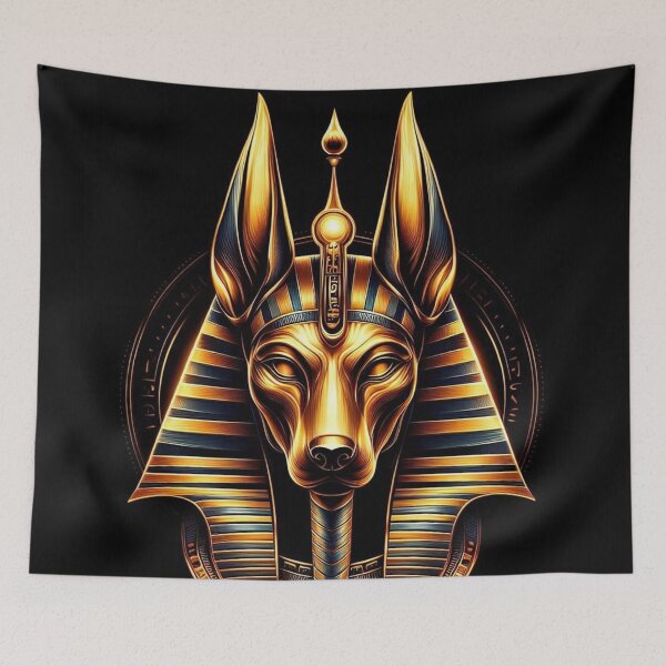 Item preview, Anubis Golden Portrait Art designed and sold by Simplybe1.