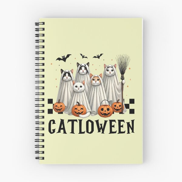 Item preview, Catloween Gato De Halloween Gato Fantasma designed and sold by binxlystudio.