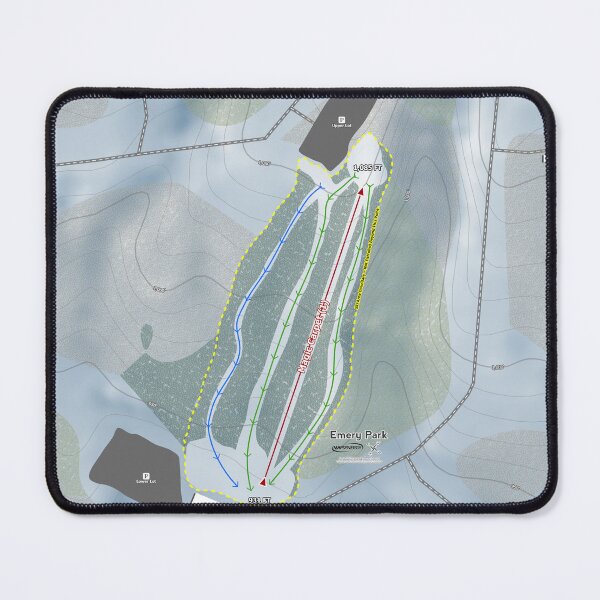 Item preview, Emery Park Trail Map designed and sold by Mapsynergy.