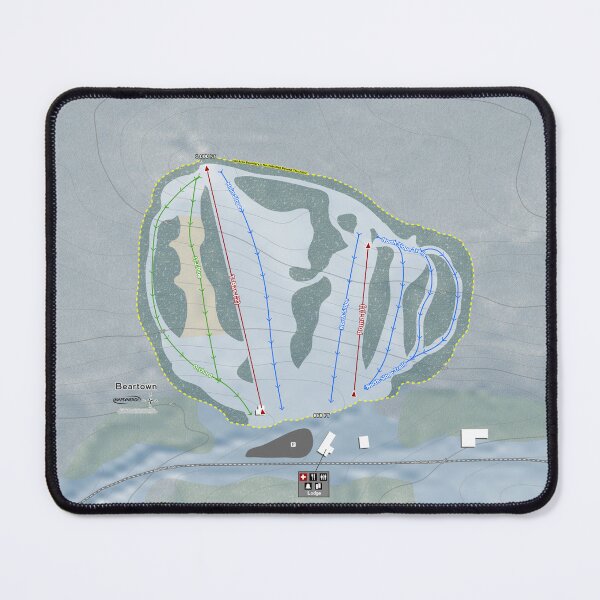 Item preview, Beartown Resort Trail Map designed and sold by Mapsynergy.