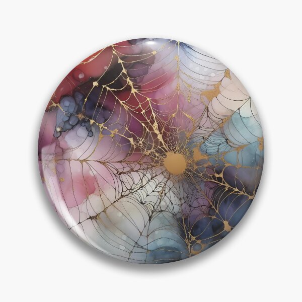 Item preview, Colorful Spiderweb designed and sold by Visual Nomad Club.