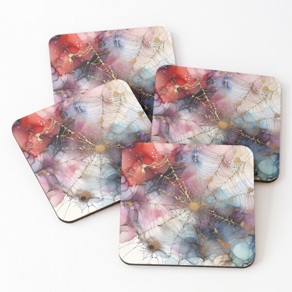 Item preview, Colorful Spiderweb designed and sold by Visual Nomad Club.