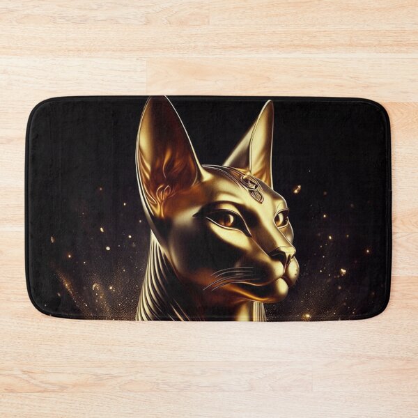 Item preview, Bastet Golden Portrait Art designed and sold by Simplybe1.