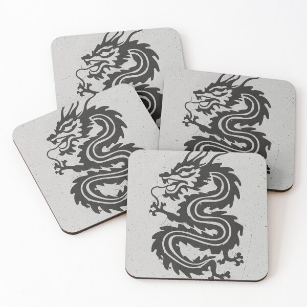 Item preview, Black Chinese Dragon Ink designed and sold by karsad.