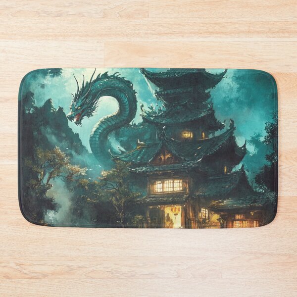 Item preview, Dragon and the Castle designed and sold by patternshoprad.