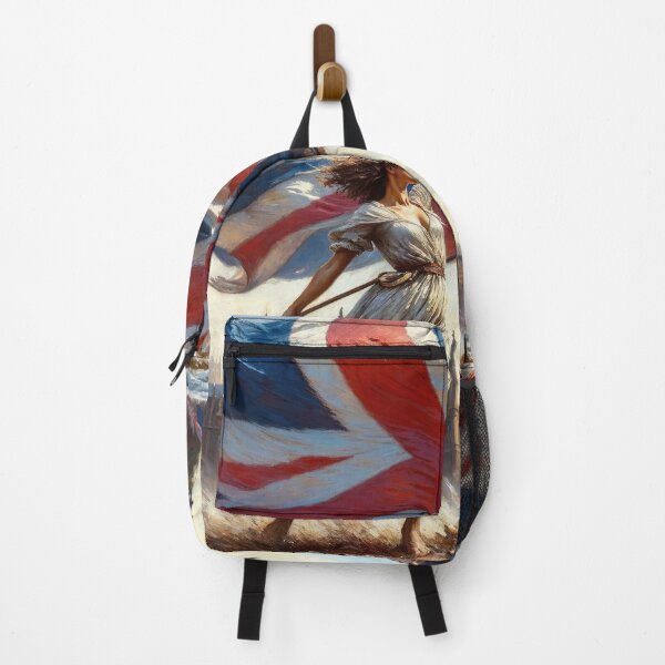 Item preview, Rule Britannia! Patriotic British Art Print designed and sold by Very Peculiar.