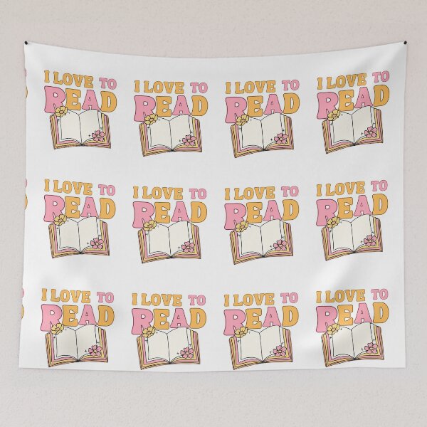 Item preview, I love to read designed and sold by BritishDelights.