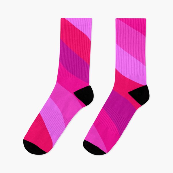 Item preview, Pink Varying Color Diagonal Alternating Line Stripes Cascade designed and sold by EvergreenMotifs.