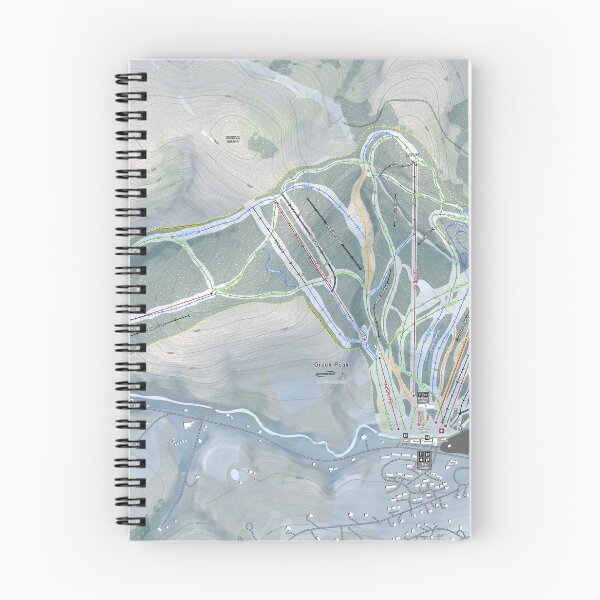 Item preview, Greek Peak Resort Trail Map designed and sold by Mapsynergy.