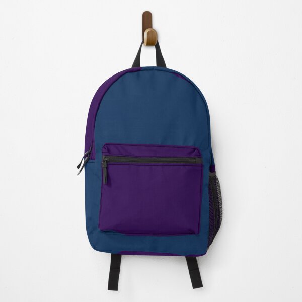 Item preview, Bicolor Two Tone Diagonal Alternating Line Stripe Blurple designed and sold by EvergreenMotifs.