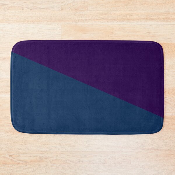 Item preview, Bicolor Two Tone Diagonal Alternating Line Stripe Blurple designed and sold by EvergreenMotifs.