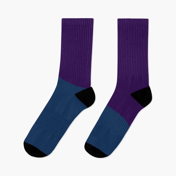 Item preview, Bicolor Two Tone Diagonal Alternating Line Stripe Blurple designed and sold by EvergreenMotifs.
