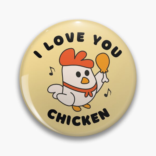 Item preview, I love you chicken designed and sold by Caring Hearts.