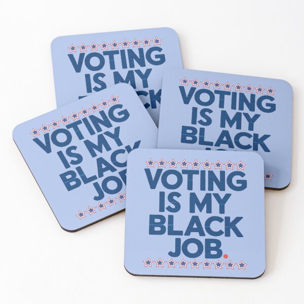 Item preview, Voting is My Black Job: Empowering Civic Engagement and Social Justice designed and sold by elynne9.