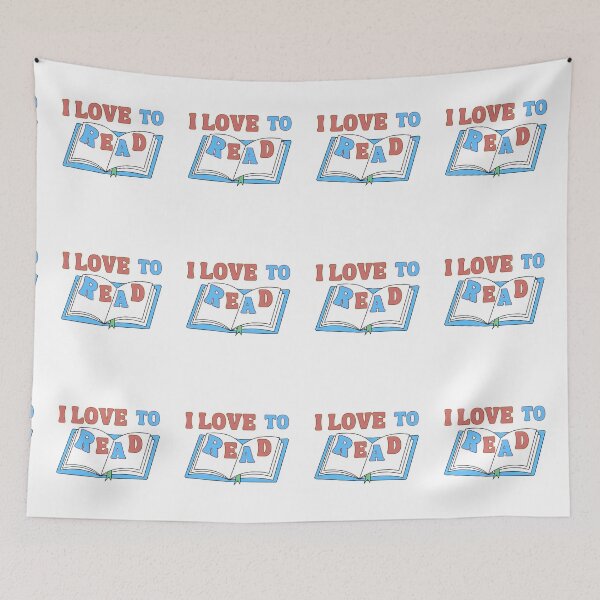 Item preview,  I love to read designed and sold by BritishDelights.