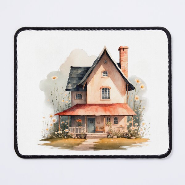 Item preview, Enchanting Retro Watercolor Scene designed and sold by Victoria Riabov.