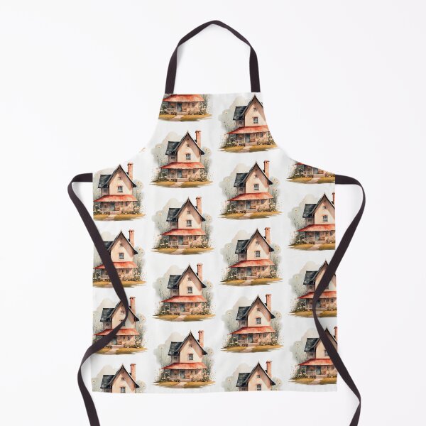 Item preview, Enchanting Retro Watercolor Scene designed and sold by Victoria Riabov.
