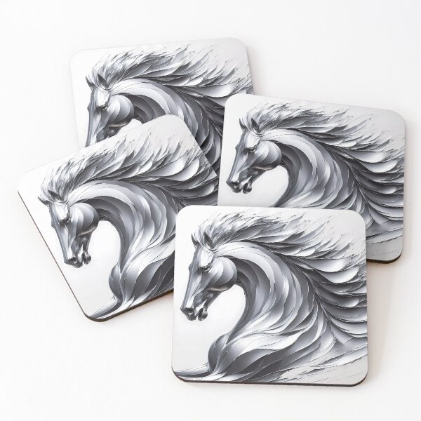 Item preview, Silver Horse designed and sold by Visual Nomad Club.